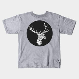 Geo Deer Kids T-Shirt